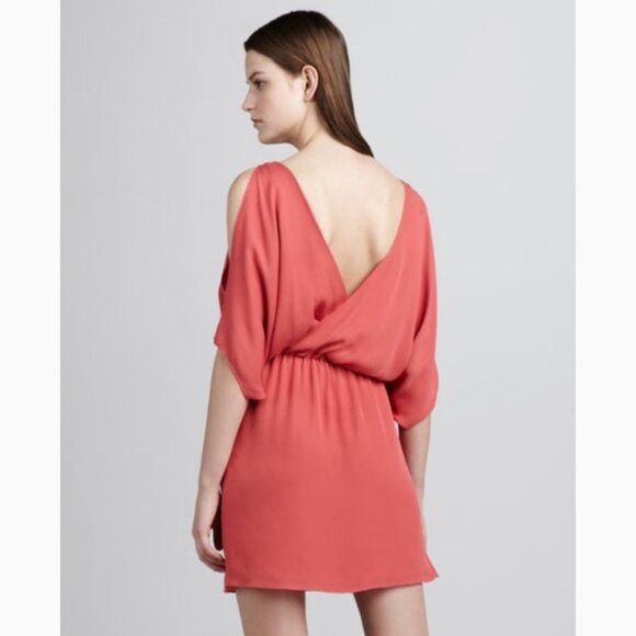 Haute Hippie Coral Mini Dress - Picture 2 of 12